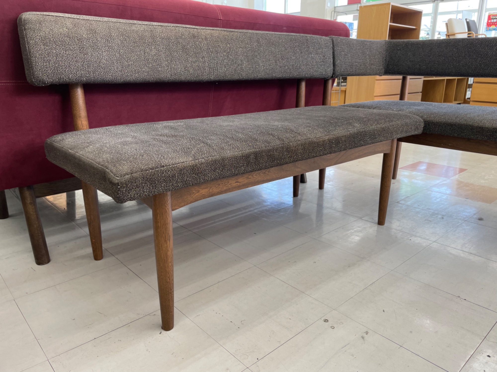 お値段見直しました！ unico(ウニコ)のダイニングセット SUK ベンチ