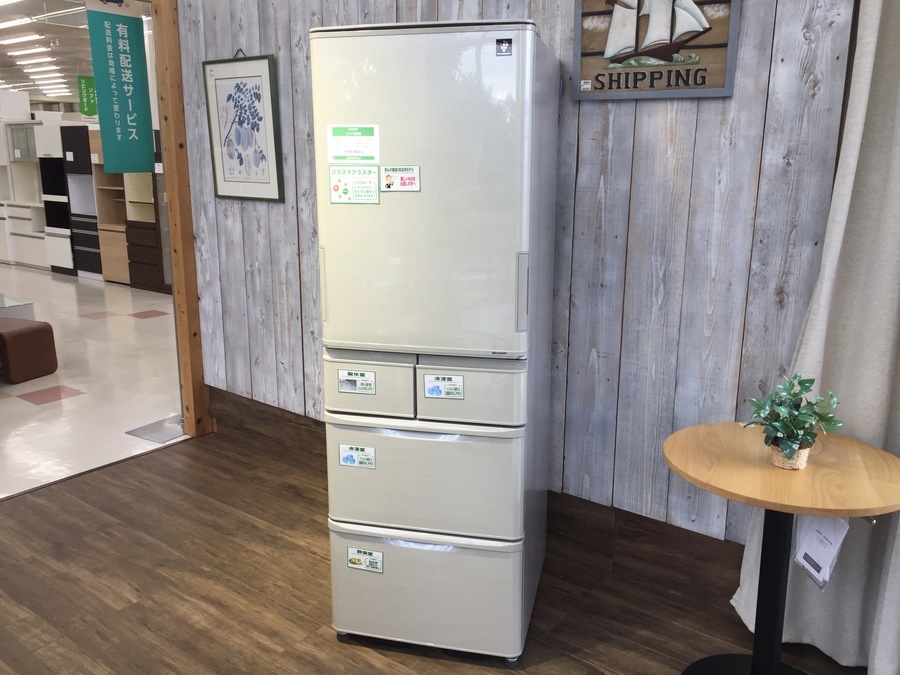 SHARP(シャープ)の冷蔵庫入荷いたしました｡SJ-W411E-N 2019年製