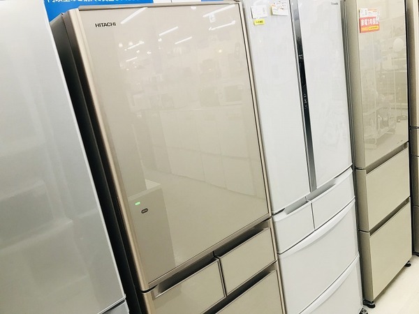 HITACHI】大型冷蔵庫ガラスドアシリーズの紹介です【堺福田店】｜2020