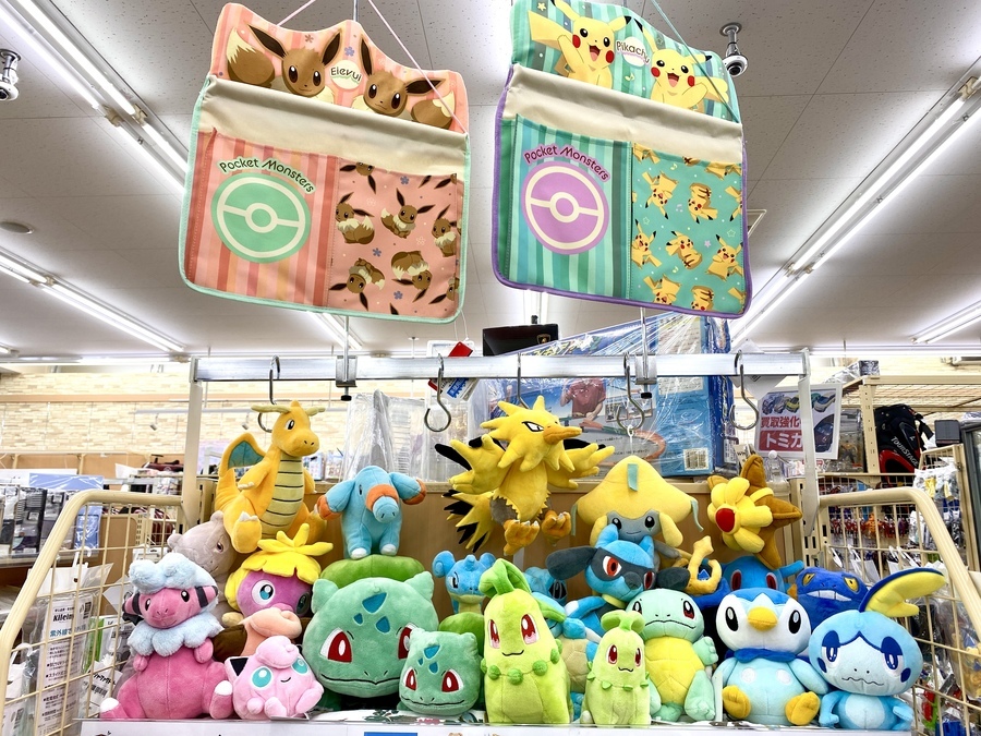 ポケモンぬいぐるみ大量入荷しました！！｜2022年07月04日｜リサイクル