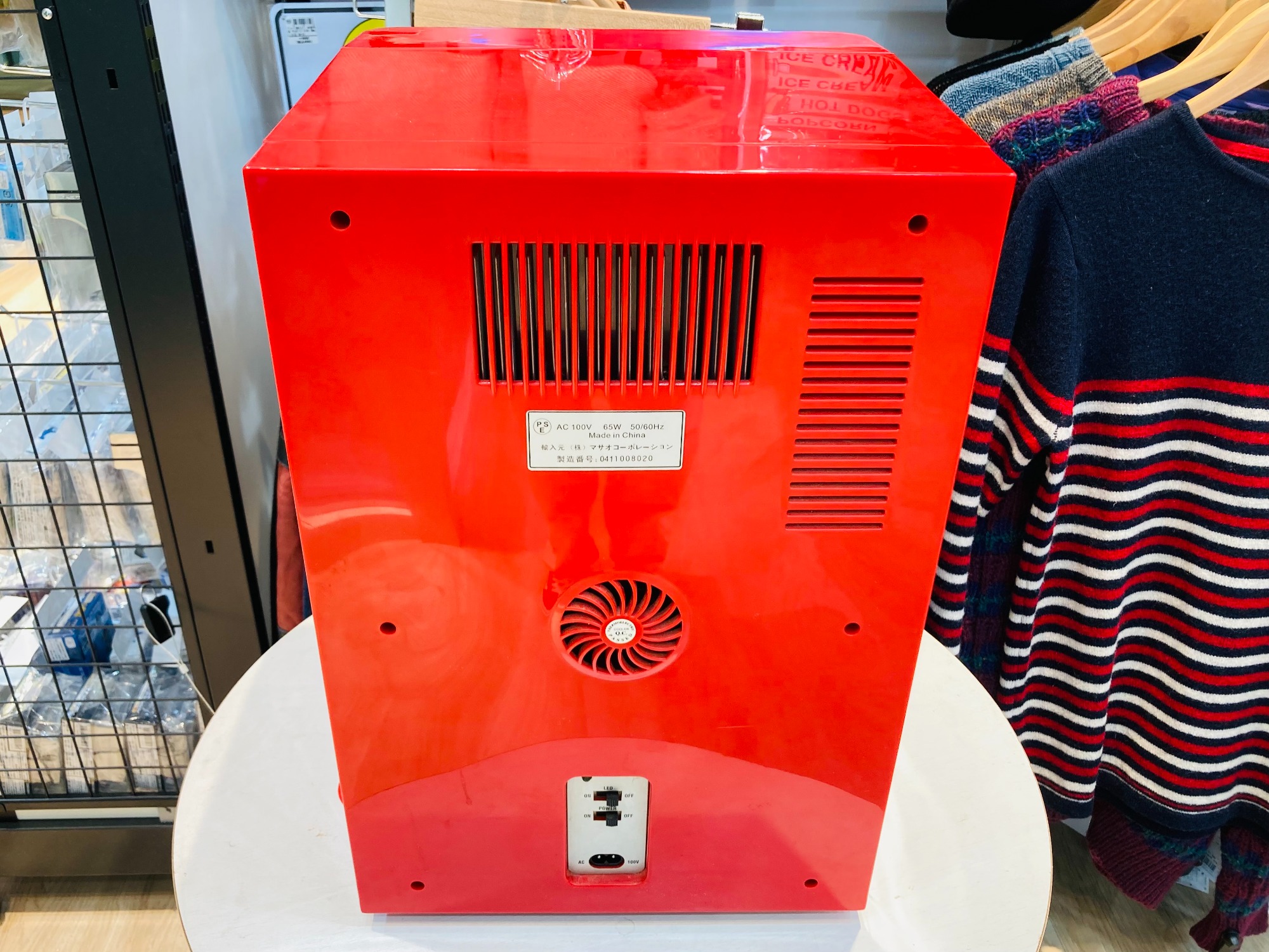 マサオコーポレーション 自動販売機型保冷庫 MSO-016R が入荷致しまし