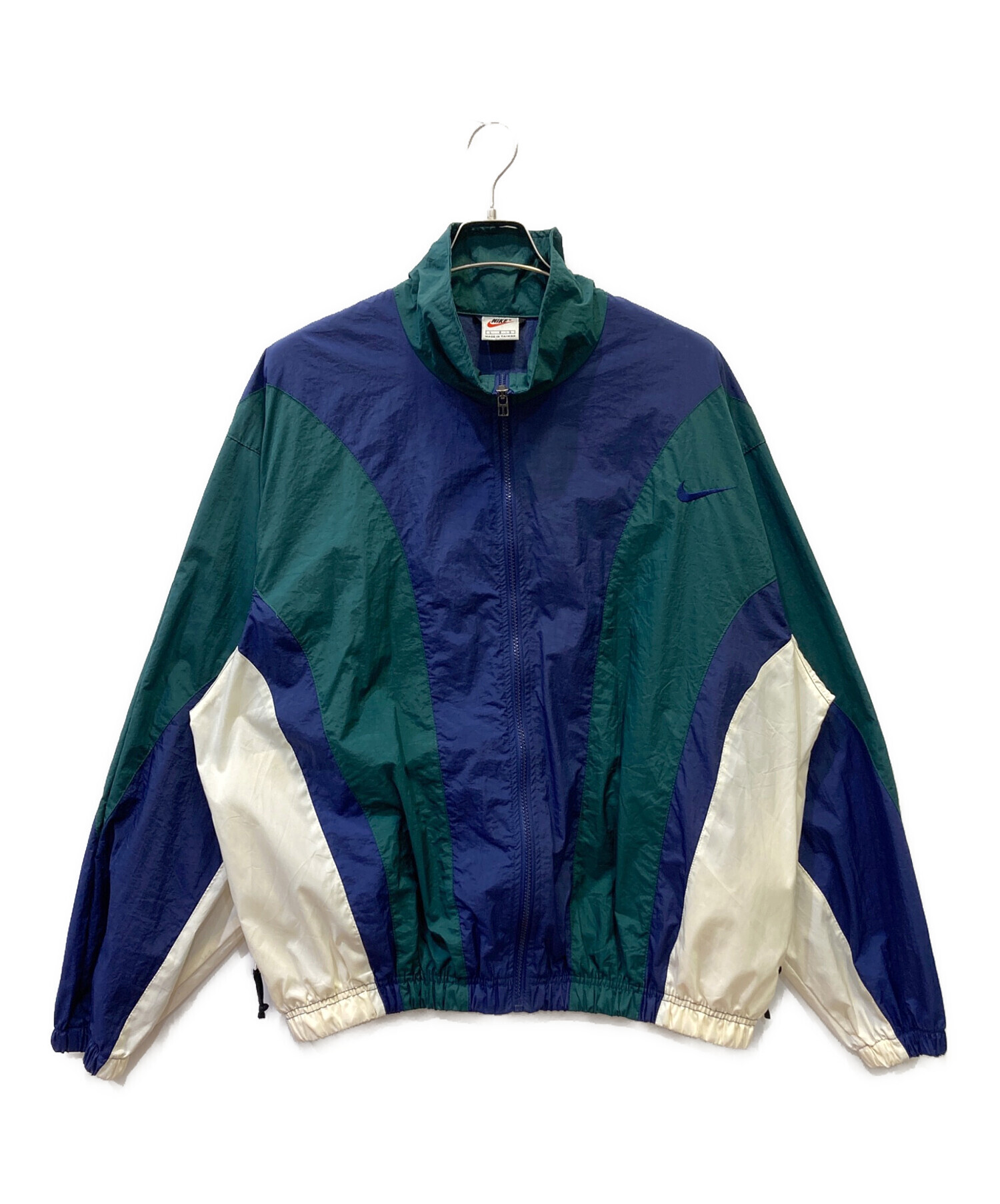 中古・古着通販】NIKE (ナイキ) 90s ジップアップナイロンジャケット