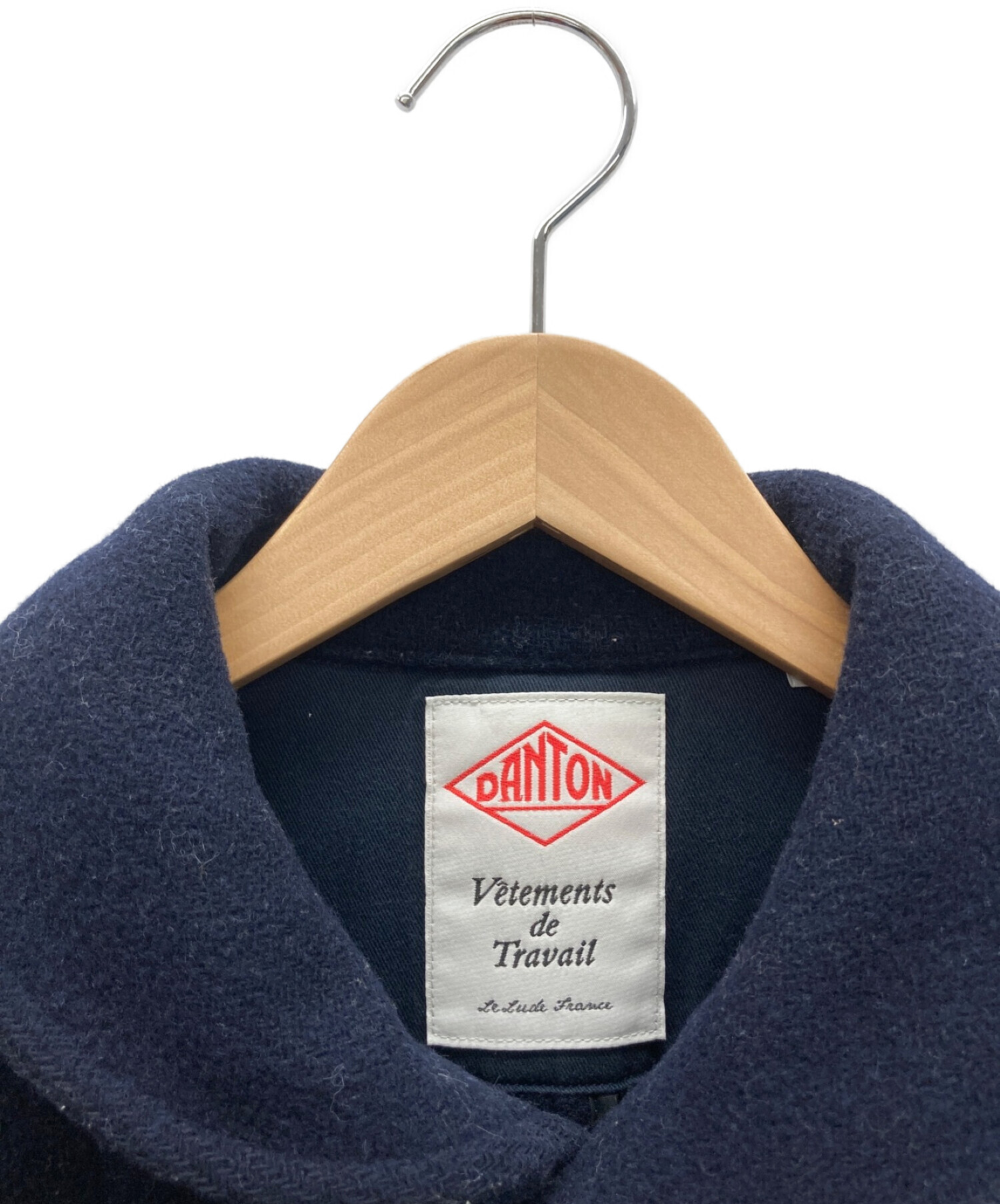 中古・古着通販】DANTON (ダントン) ウールモッサコート ネイビー