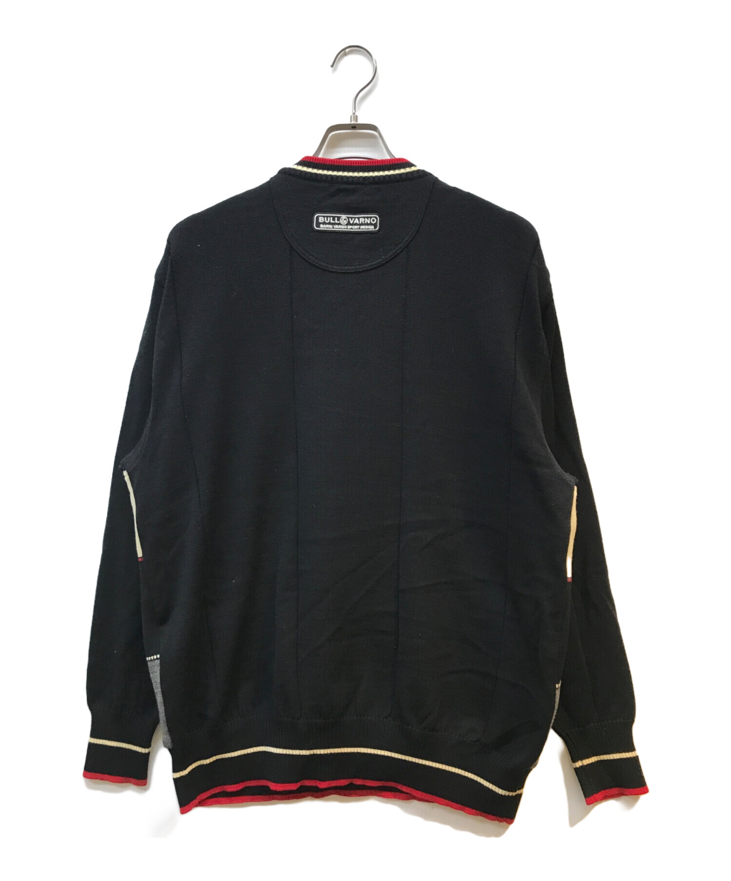 中古・古着通販】BARNI VARNO (バーニヴァーノ) クルーネックニット