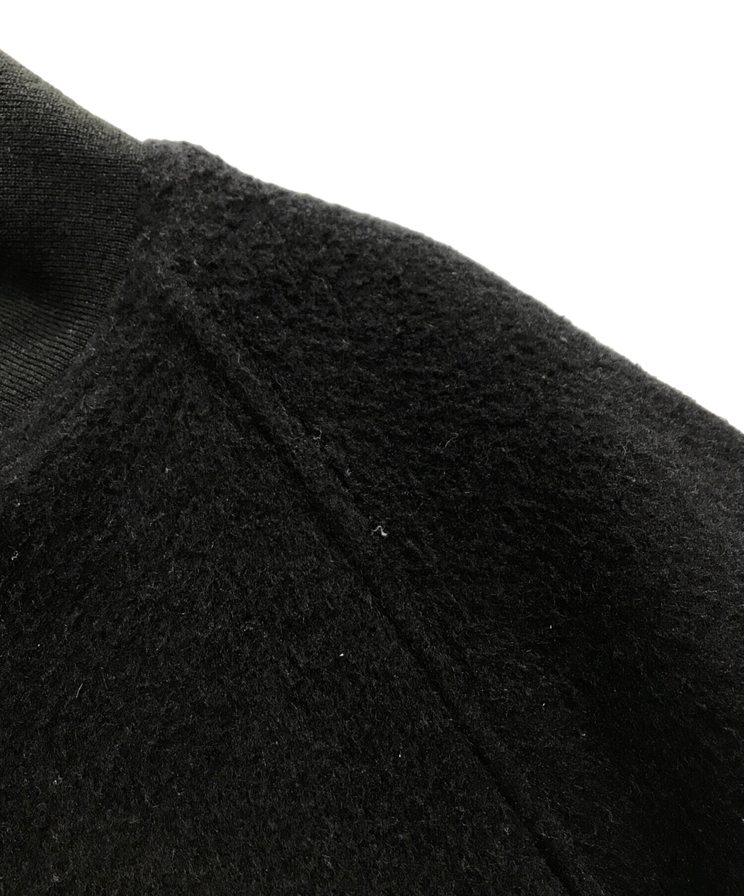 中古・古着通販】ALOUND (アラウンド) wool versity jacket ブラック