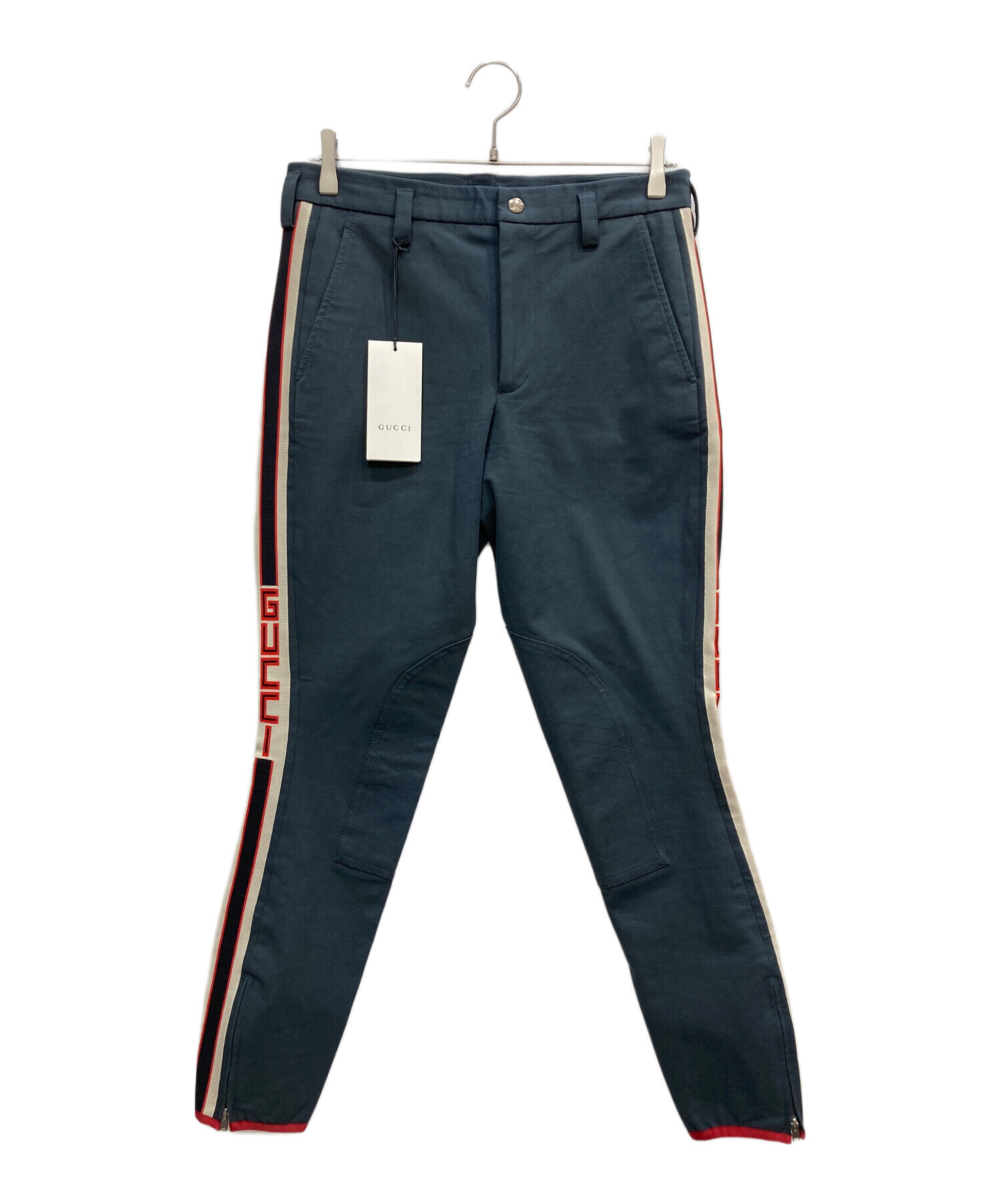 中古・古着通販】GUCCI (グッチ) サイドラインギャバジンストレッチ