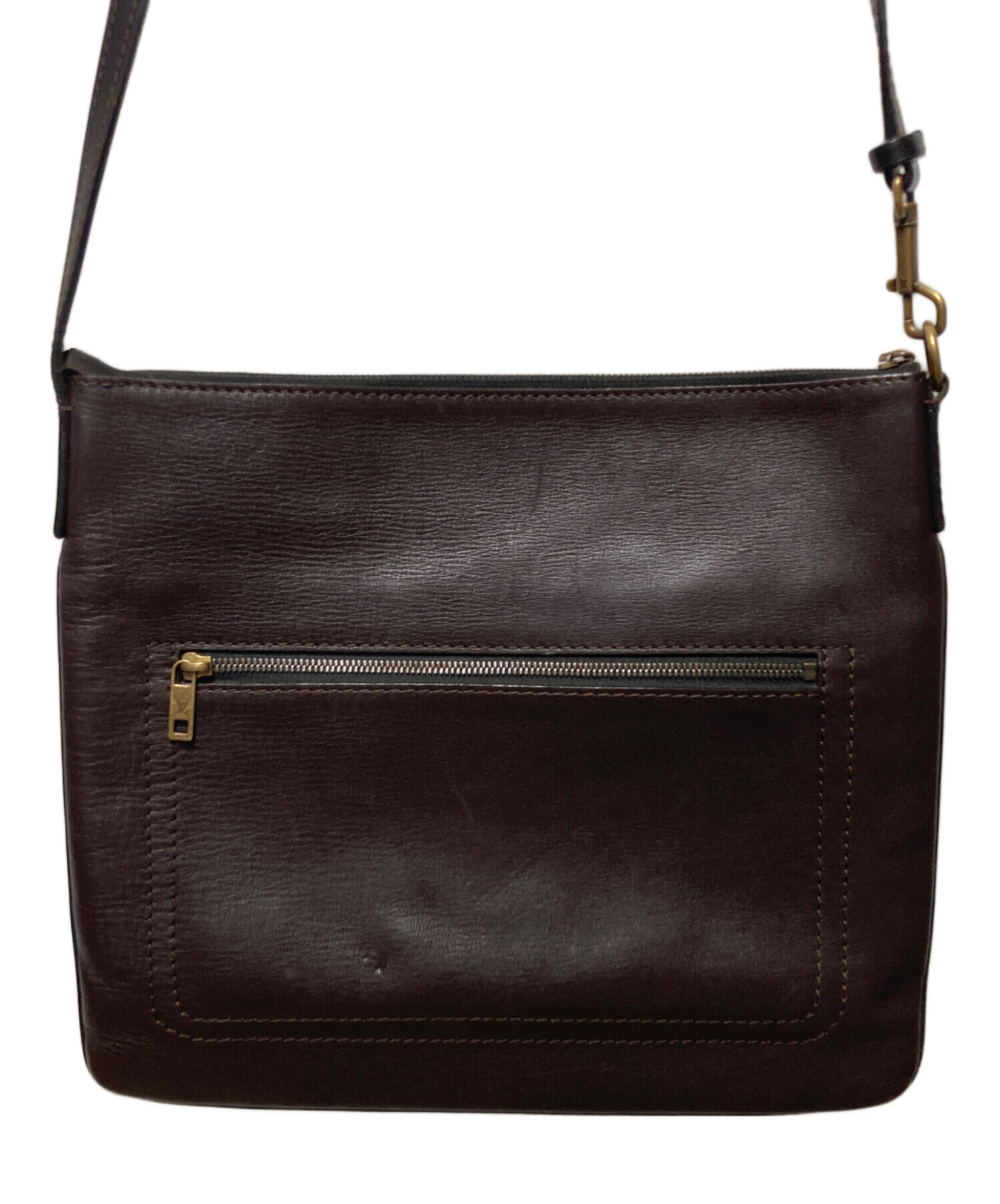 中古・古着通販】LOUIS VUITTON (ルイ ヴィトン) レザーショルダー