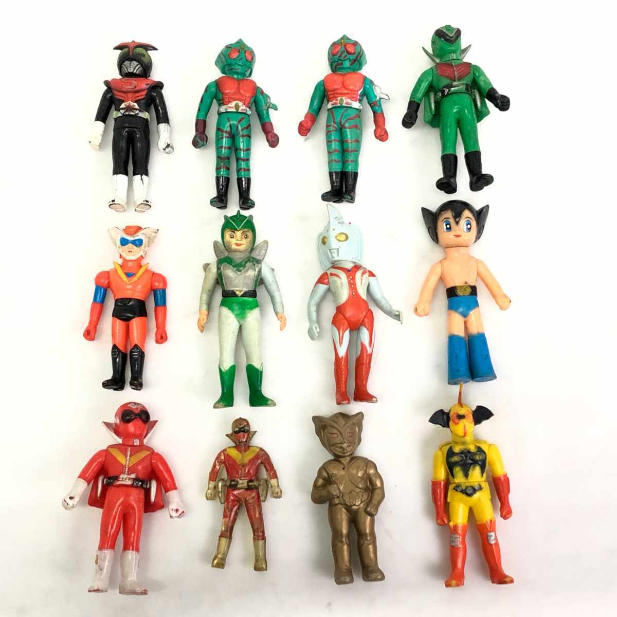 仮面ライダー ムカデラス ミニソフビ ポピー 旧バンダイ 当時物 当時物