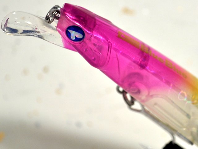 ブルーブルー ブローウィン140S：＃08 ピンク/チャートクリア