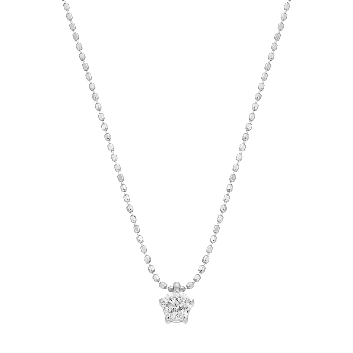 K14ホワイトゴールドダイヤモンドネックレス(RPN712-002)|TSUTSUMI