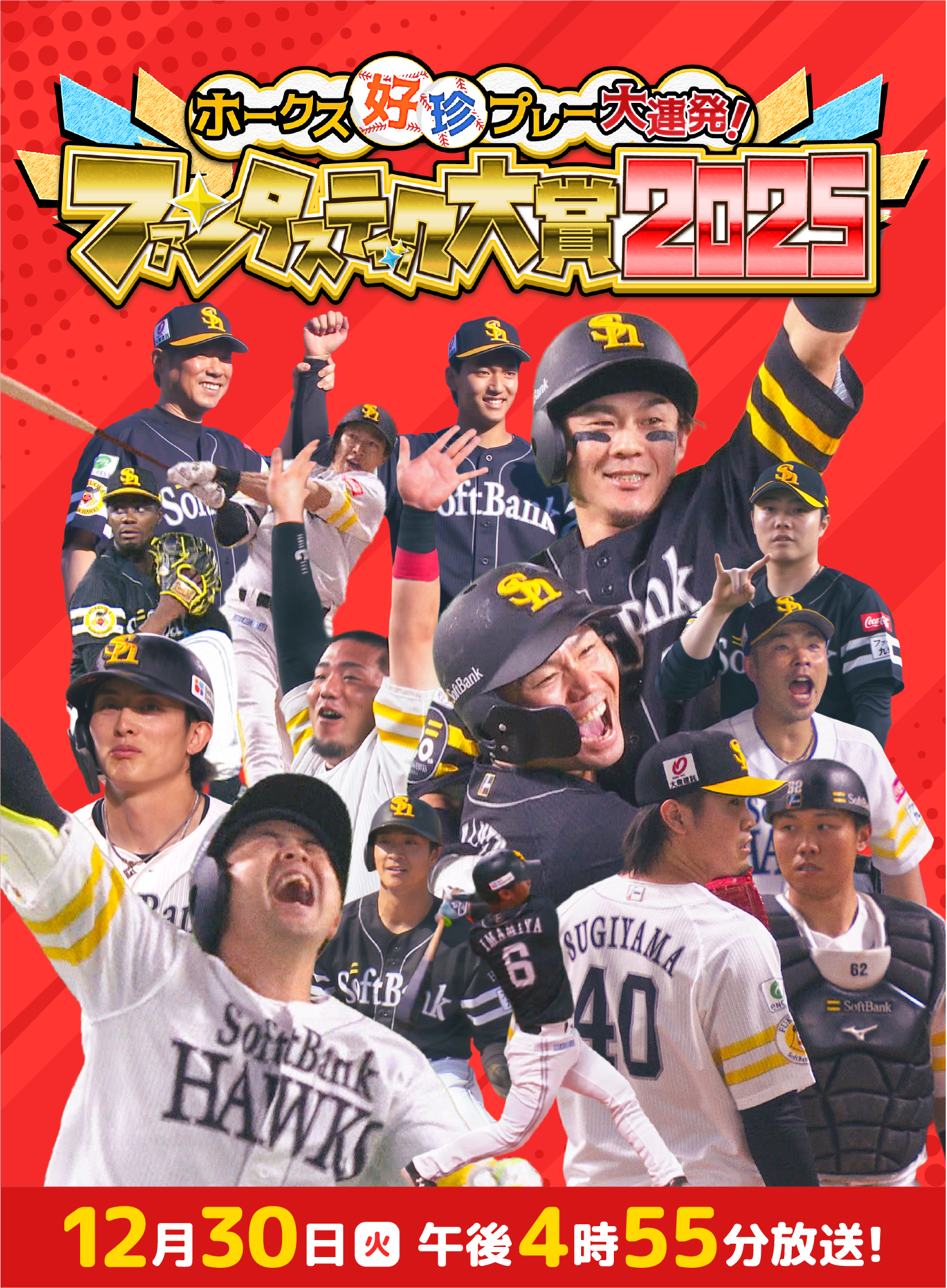 スポーツ好珍プレー大連発！ファンタスティック大賞2025｜テレQ - 株式