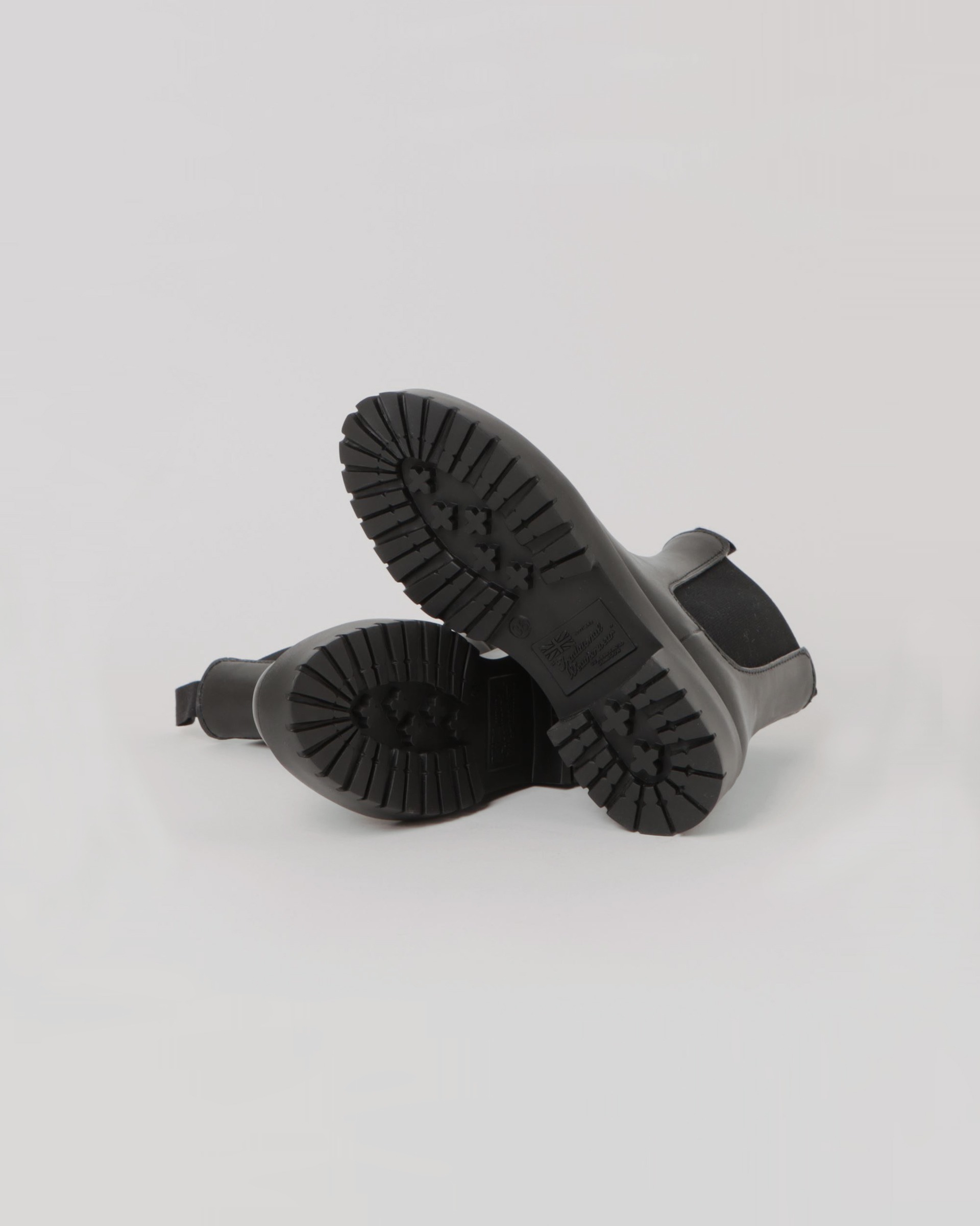 SIDE GORE RAIN BOOTS MID サイド ゴア レインブーツ ミッド｜ブラック