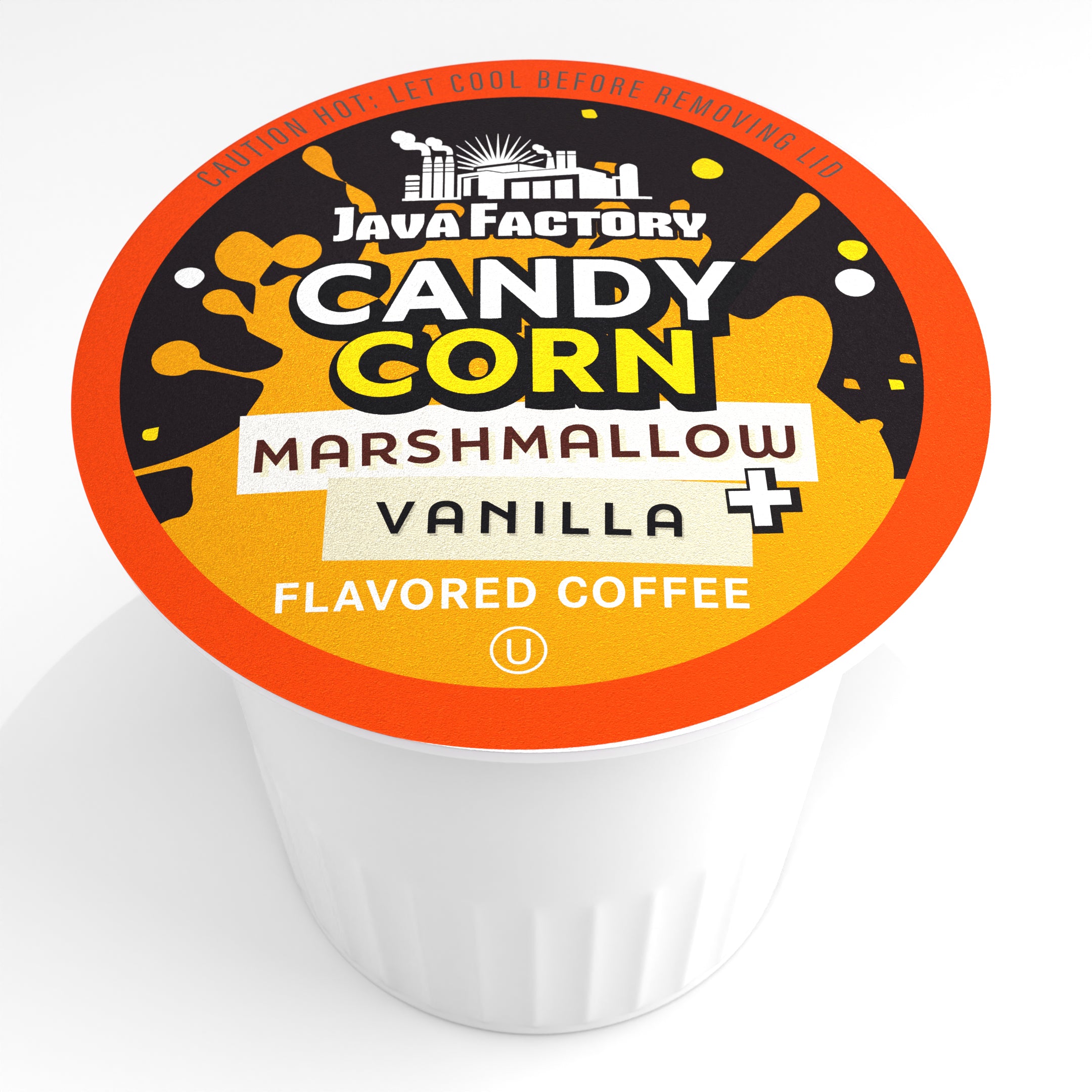 Java Factory Coffee Candy Corn Halloween Flavored Coffee Pods