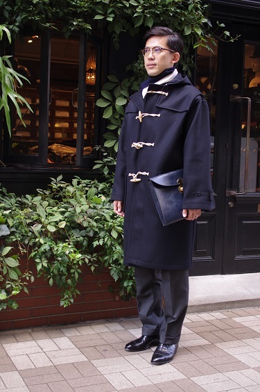 1940's Royal Navy type Duffle Coat 着用写真☆｜BLOG｜ユニオン