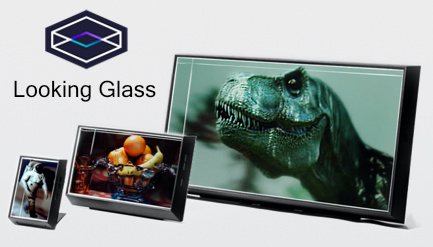Looking Glass (Go/16/27) | 3D表示 光線再生型ディスプレイ (4k/5k/8k
