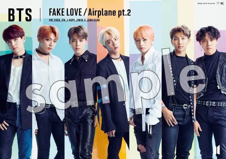 11/7発売「FAKE LOVE/Airplane pt.2」セット購入によるストア限定特典
