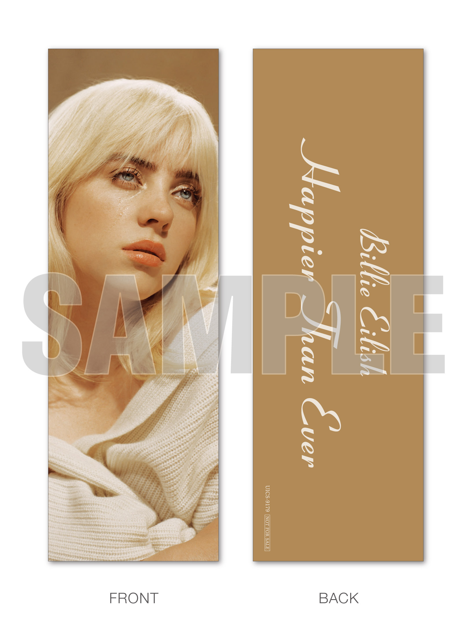 いよいよビリー・アイリッシュ来日！来日記念CDを買うと会場限定特典の