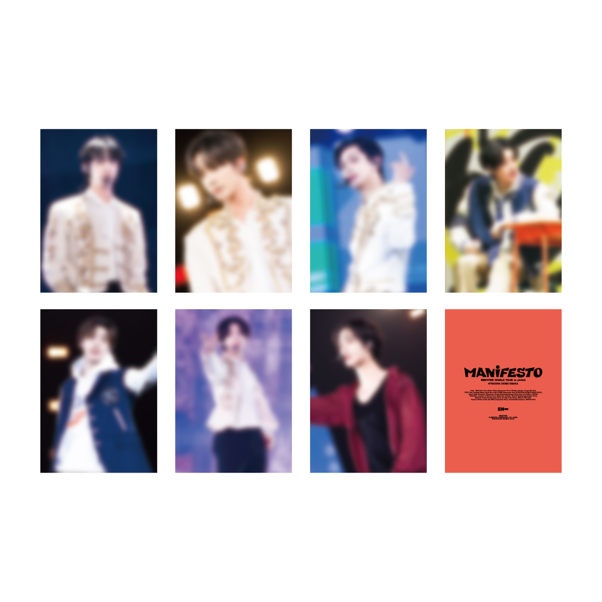 ENHYPEN WORLD TOUR 'MANIFESTO' in JAPAN 京セラドーム大阪」 Blu