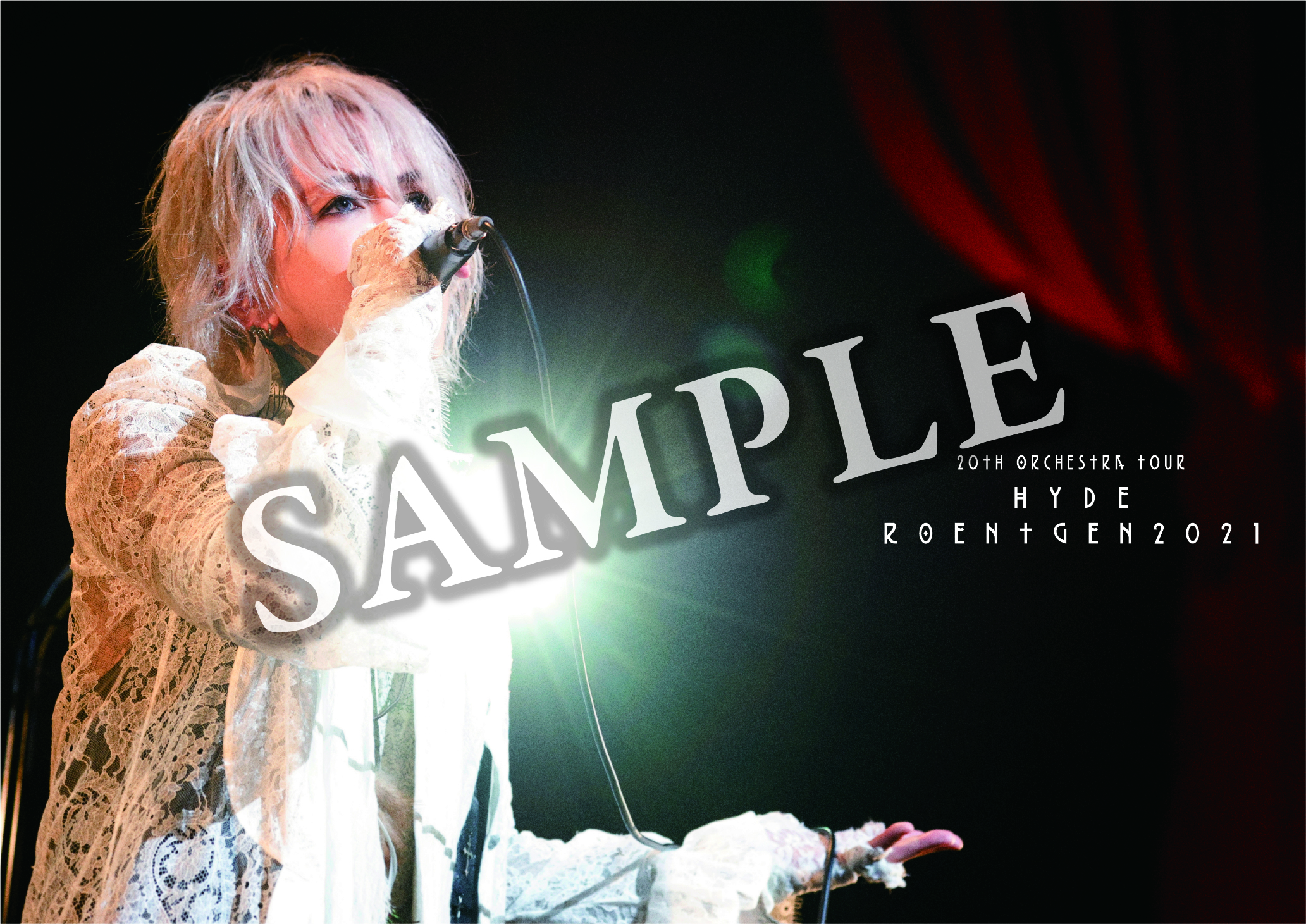 HYDE 20th Anniversary ROENTGEN Concert 2021』 特典デザイン決定