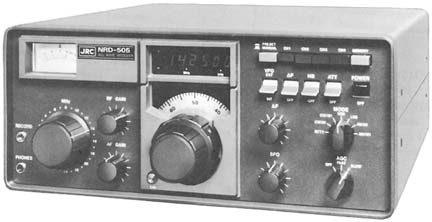 JRC NRD505, Japan Radio Company NRD-505, NVA-505, CDD-48, CGA-26