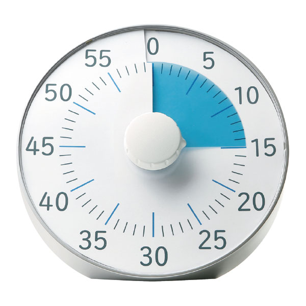 UCHIDASウチダストキ・サポ 時っ感タイマー 60分計 19cm