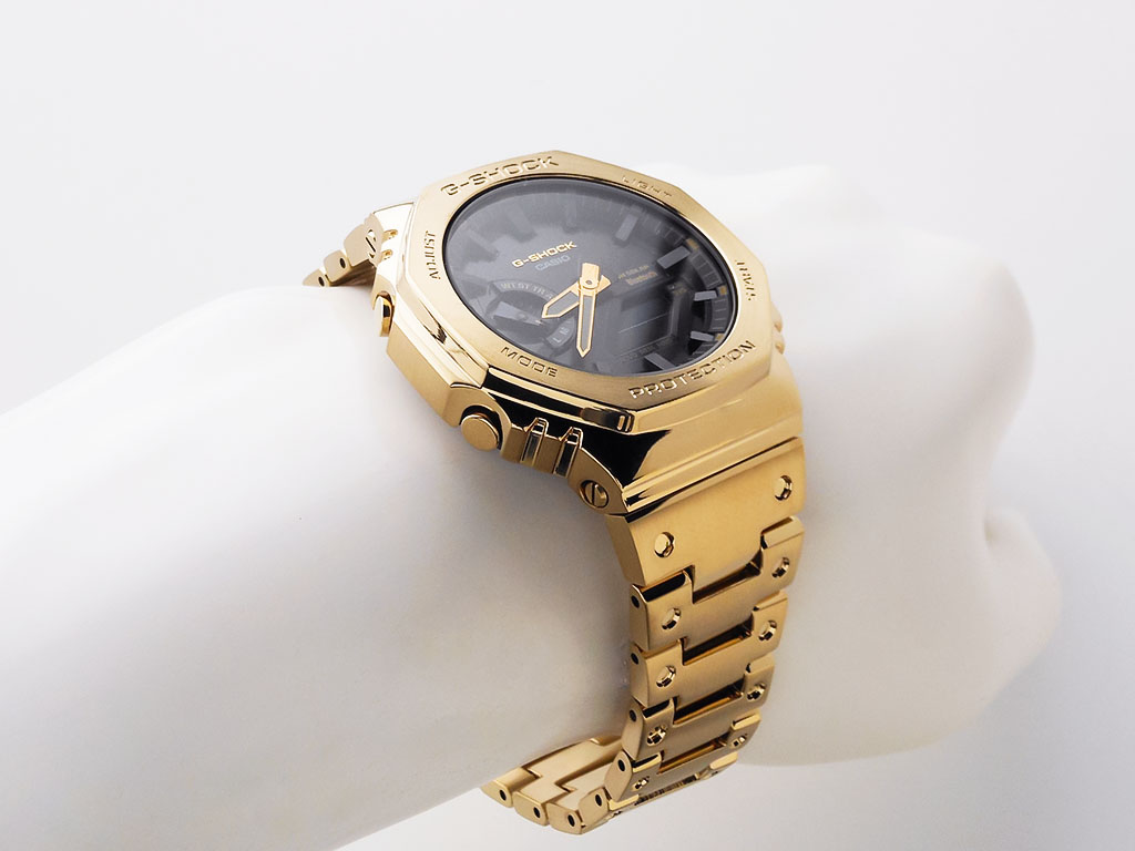 G-SHOCK＞GM-B2100GD-9AJF/フルメタルゴールド | 静岡の宝石・時計専門