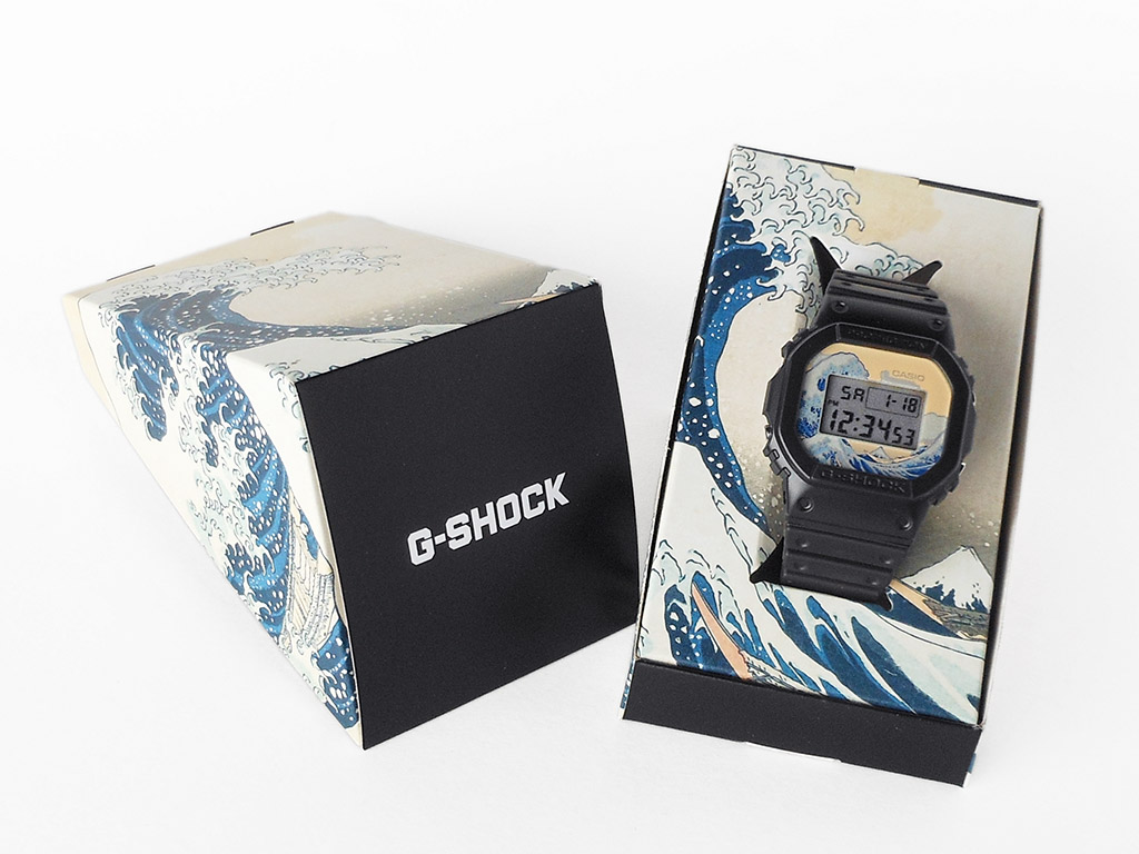 G-SHOCK＞DW-5600KHK24-1JR/Ukiyo-e/葛飾北斎 浮世絵モデル | 静岡の