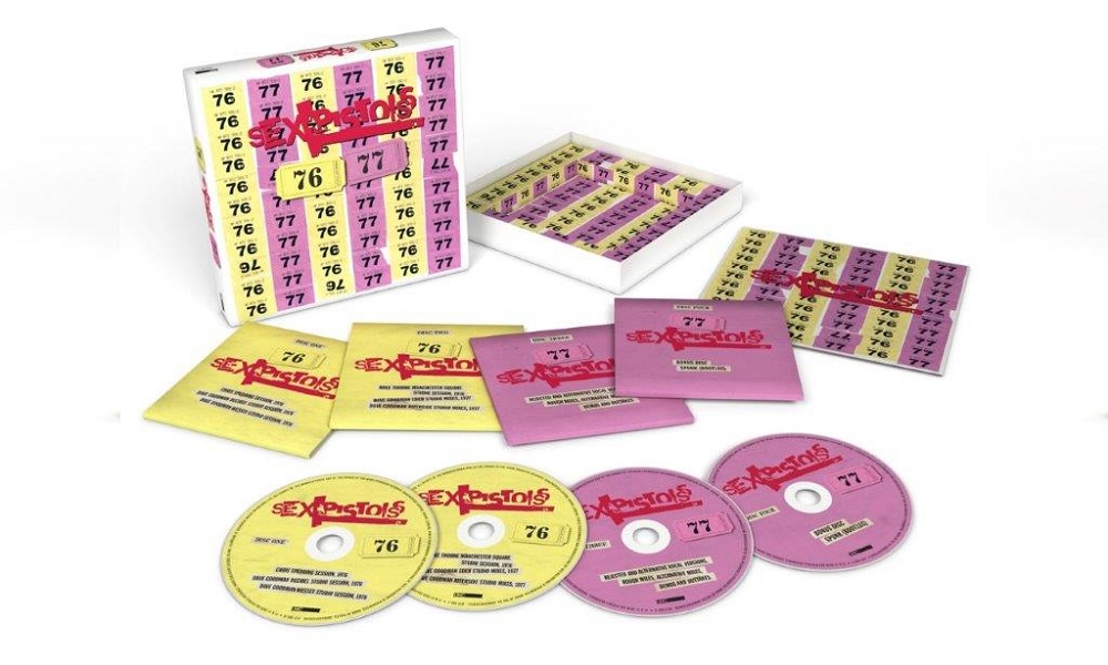 セックス・ピストルズ、未発表曲8曲を含む4枚組BOX『76-77』発売決定