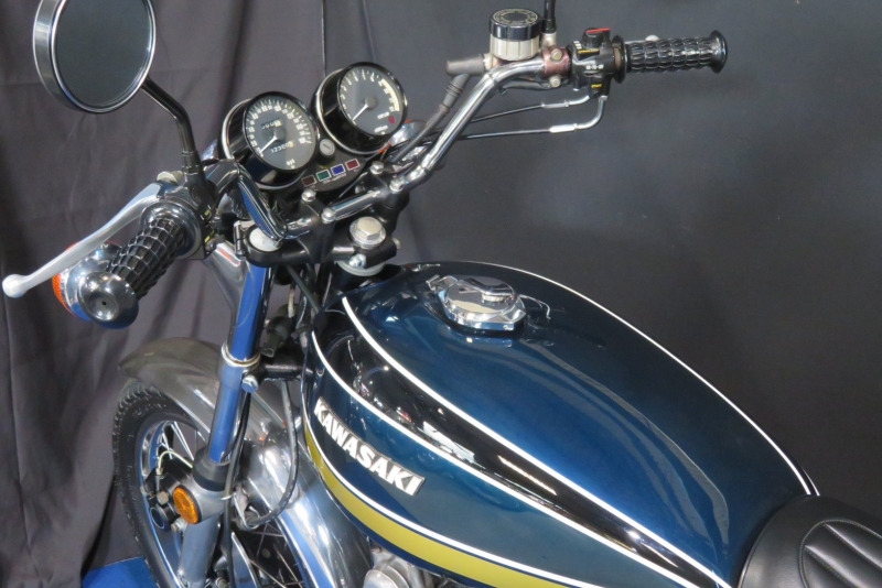 Z1B 青玉Newペイント 新品集合管｜SOLD OUT｜旧車・絶版バイクならウエマツ