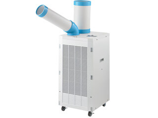 ナカトミ N407-R 排熱ダクト付きスポットクーラー ウエダ金物【公式