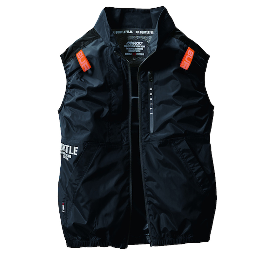 BURTLE AC2014-14(ミルスグリーン) エアークラフトベスト(ユニセックス