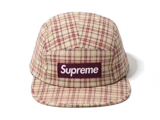 Supreme | チェックキャップ - UG.SHAFT