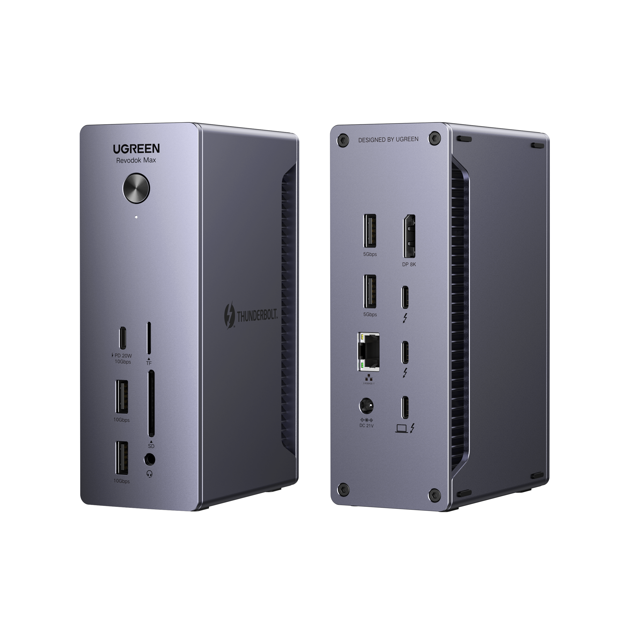 UGREEN Revodok Max 2131 Thunderbolt 5 Docking Station 8K@60Hz 140W