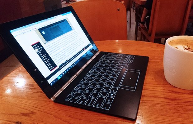 The Lenovo Yoga Book Review: Beward of keybaord (typos intentional)