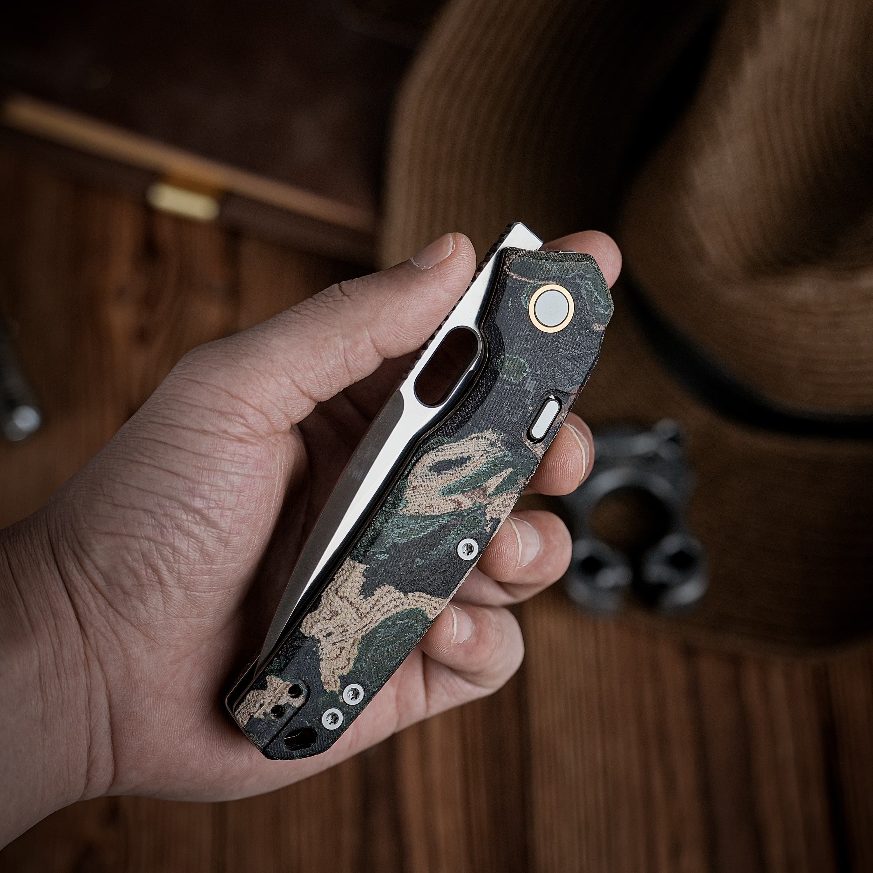 Psyop Folding Knife | The Essential Elmax Top Liner Lock EDC