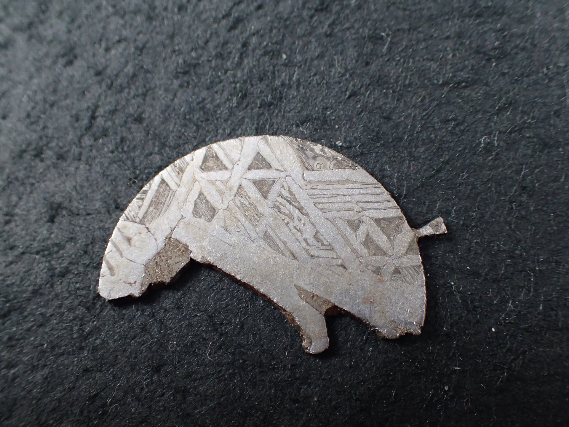 最高品質アルタイ（新疆）隕石 Found : 中国新疆ウイグル自治区 IAB