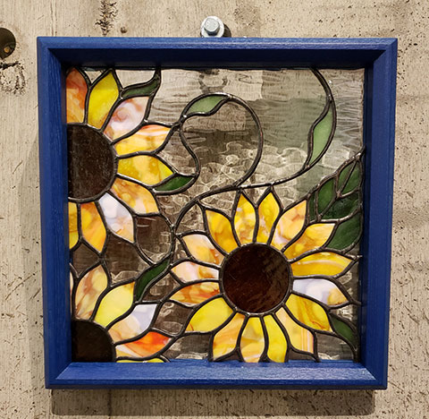 ステンドグラス・ビトロ Stained Glass Vitrail / No.146 Himawari(M)