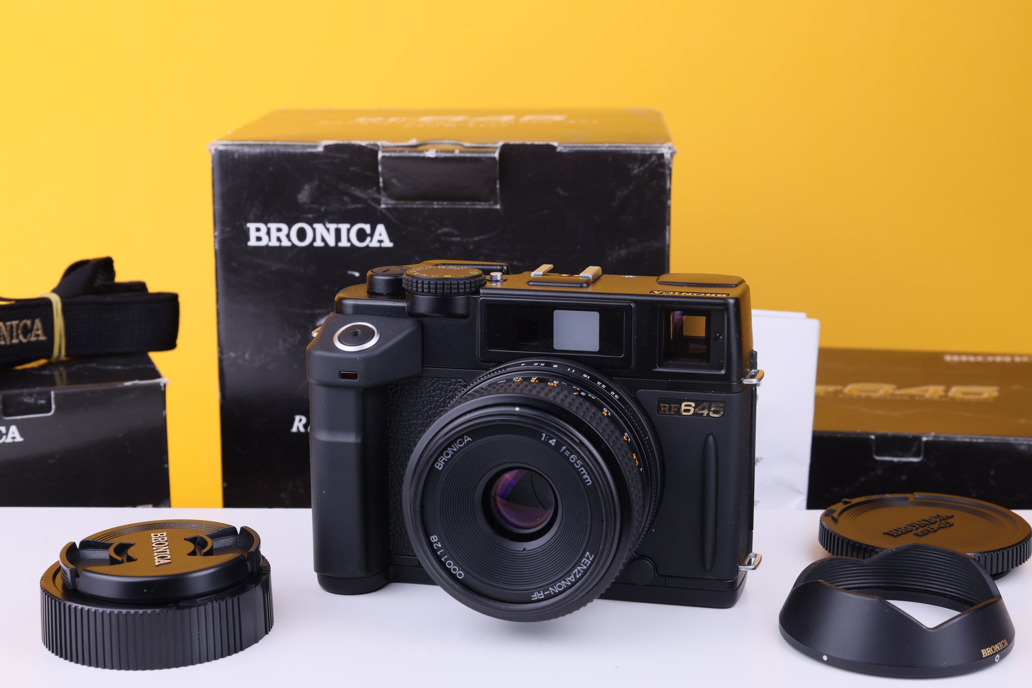 BRONICA RF645 中判レンジファインダー シャッター不動 ジャンク
