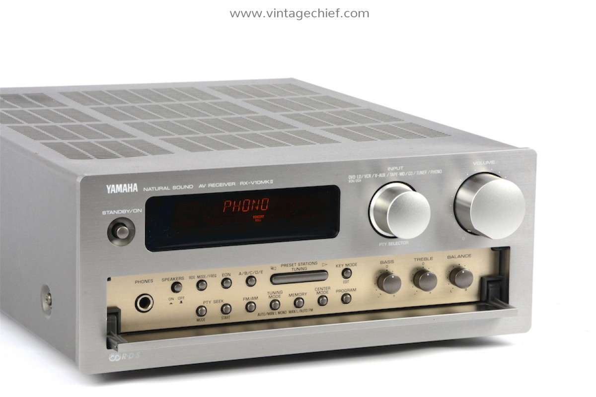 Yamaha RX-V10MKII Natural Sound AV Receiver | Phono | Titanium