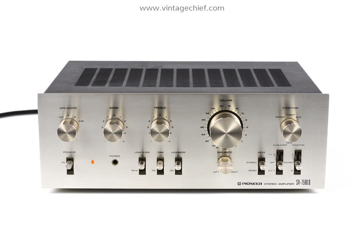 Pioneer SA-7500 II Integrated Stereo Amplifier | Phono | Vintage
