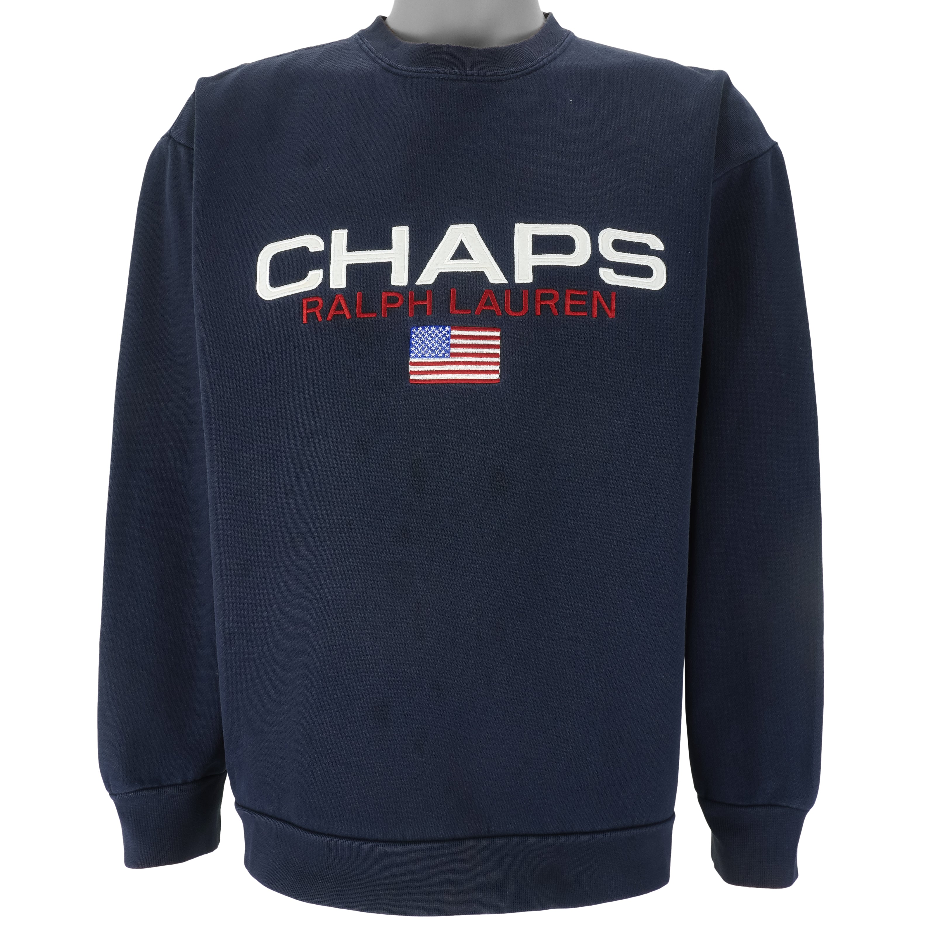 Vintage Ralph Lauren (Chaps) - Embroidered Crew Neck Sweatshirt