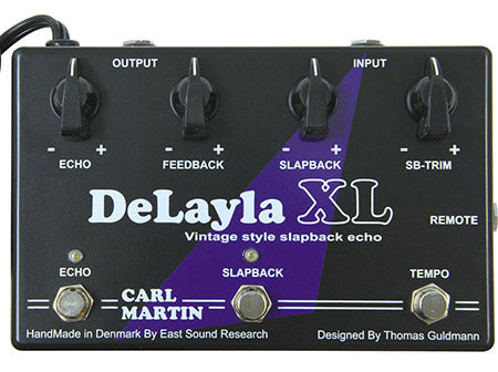 Carl Martin DeLayla XL Delay Echo Pedal | Vision Guitar