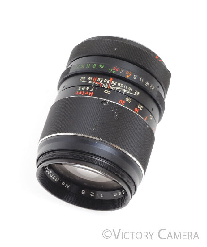 Vivitar 135mm f2.8 Auto Telephoto Camera M42 Screw Mount Lens [EXC]
