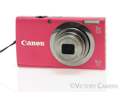 Canon PowerShot A2300 HD Pink 16MP Digital Point & Shoot Camera [EXC+]