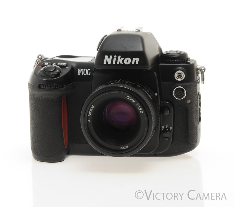 Nikon F100 Autofocus 35mm Film SLR Camera w/ AF Nikkor 50mm f1.8 Lens