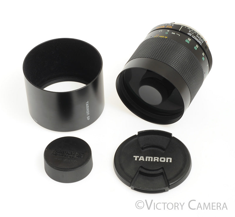 Tamron SP 500mm f8 Tele-Macro Mirror Reflex Lens Minolta Adaptall 2 [E