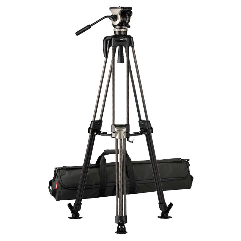 NX-400MQC】 Libec カーボン3段三脚システム クイックロック ｜ ビデオ