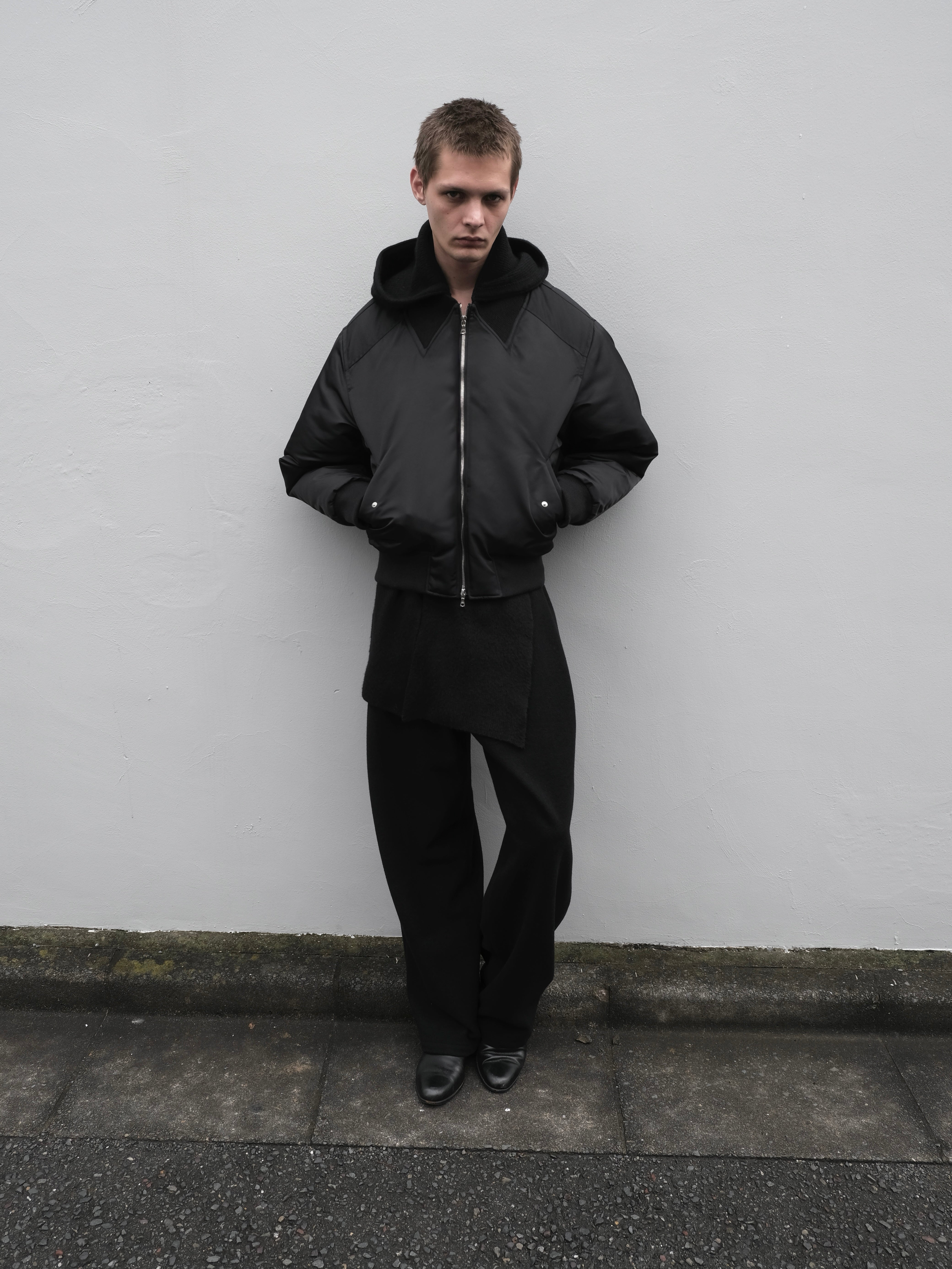 Opera Bomber Jacket in Limonta Nylon – VUJA DÉ