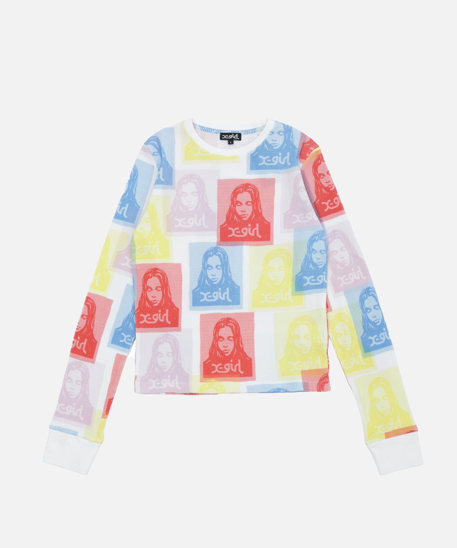 The Girl Thermal L/S Tee – X-girl