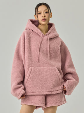 シェルパ オーバーフィット パーカー